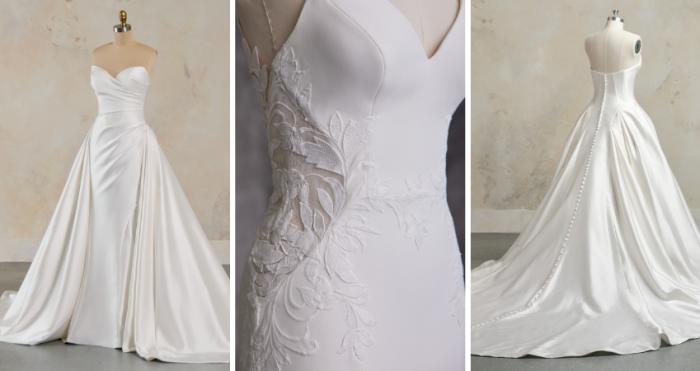 Quick ship dresses for fall weddings by Maggie Sottero