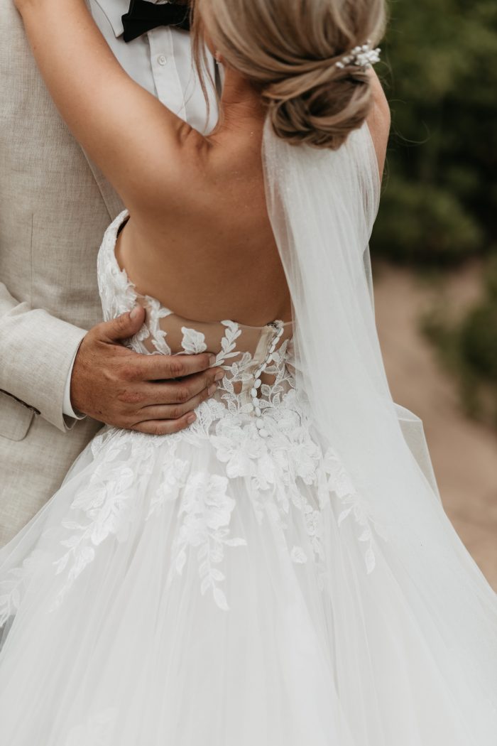 Bride wearing Indiana by Maggie Sottero