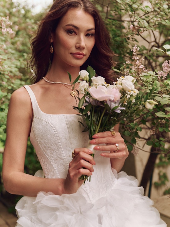 Bride wearing Ross Marie by Sottero and Midgley