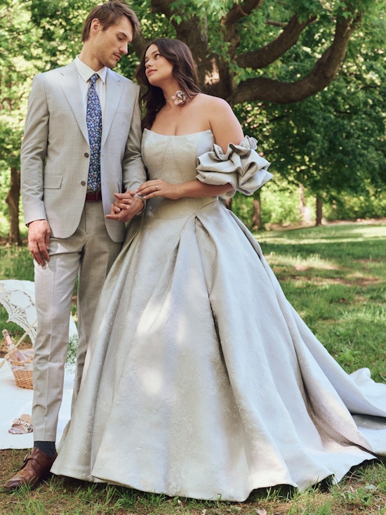 Bride wearing Fortune Marie by Maggie Sottero