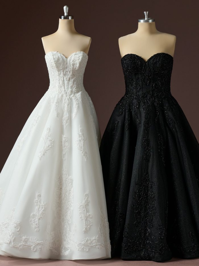 black dress white detail Romantic Maxi Dress White/Black - M - Women's Fashion