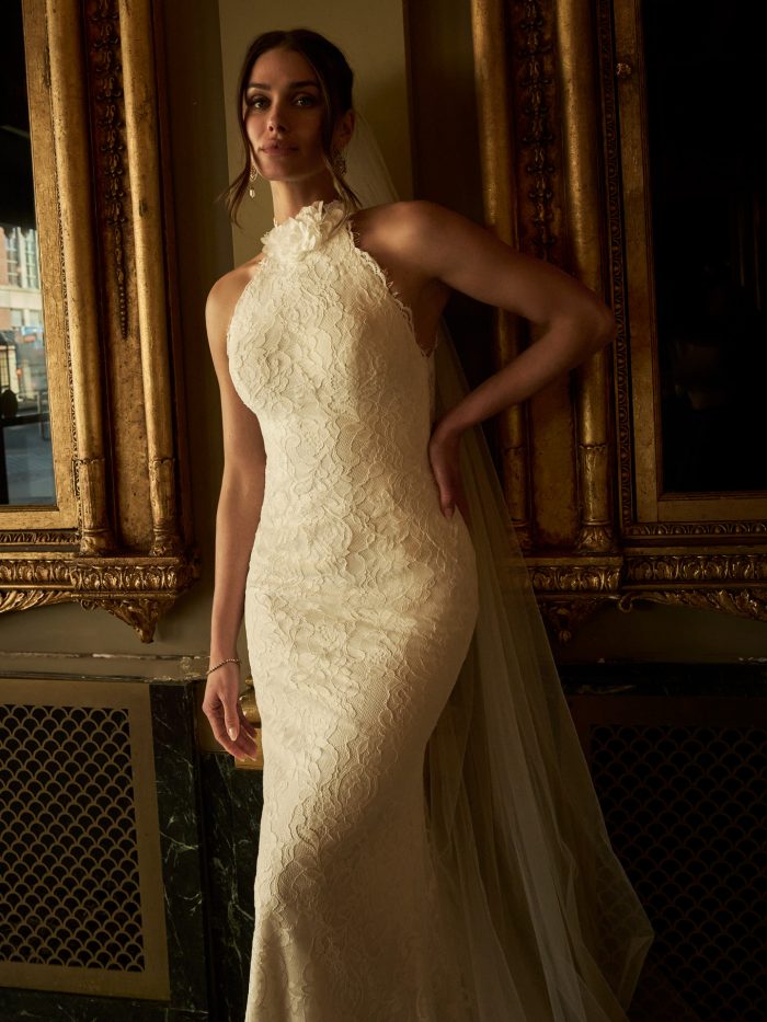 maggie sottero halter neck wedding dress Nina by Maggie Sottero Bridal Closet